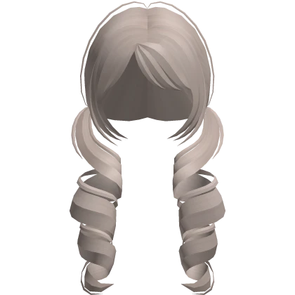 sweetest dollette curly pigtails dust brown