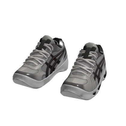Asicks Grey Shoes