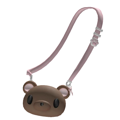 cute brown bear plush crossbody bag (3.0)