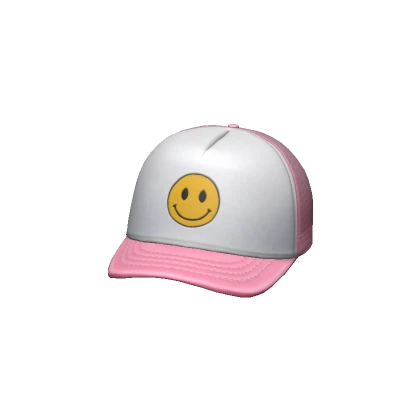 Smiley Face Trucker Hat