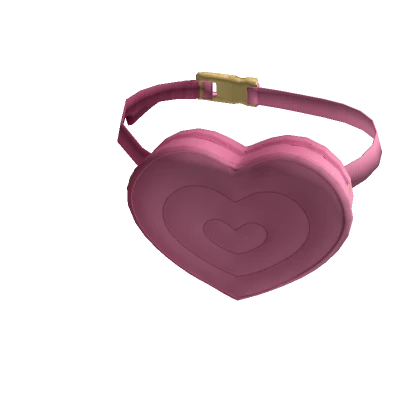 Mackenzie-DRESSX Cuties pink heart fanny pack