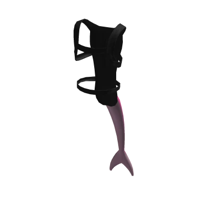 Harness Whale Pink Fin Tail Sumer Vibes