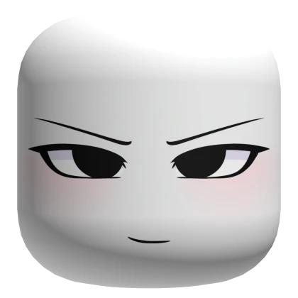 Smirking Face - White