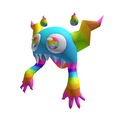 Monster Buddy Mason Neon Rainbow