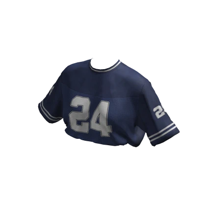 Jersay Crop Top Blue