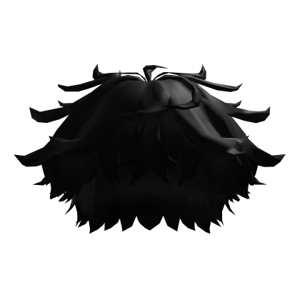 Black Fluffy Hair