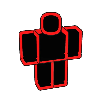 (1.0) Red Avatar Outline