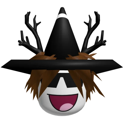 Dashie brown Hair Black Cone