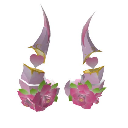 Pink Rose Horn