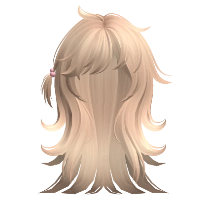 Spiky Emo Scene Layered Hair in Blonde