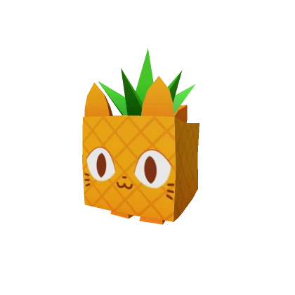 Pineapple Cat Shoulder Pet!