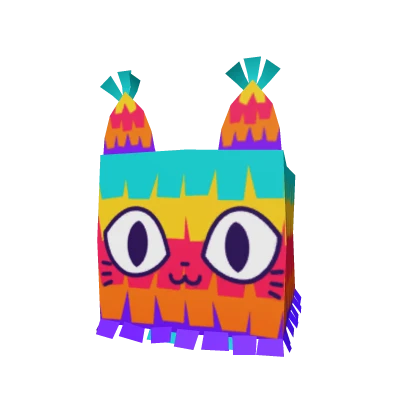 Piñata Cat Shoulder Pet!