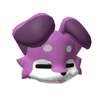 Sleepy Purple Kemono Puppy