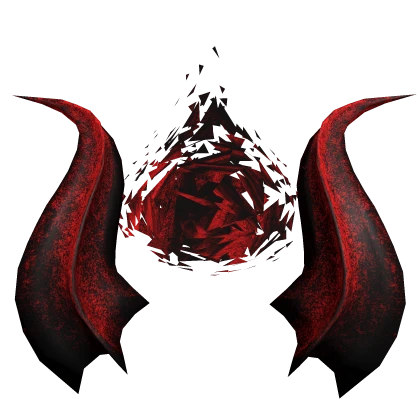 Red Iron Horns of the Fiery Abyss