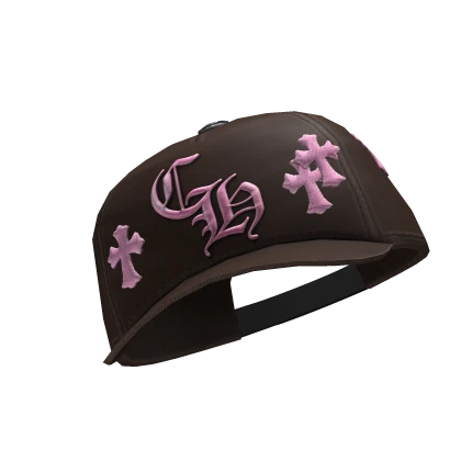 Chrome Hearts Cross Patch Baseball Hat | Tilted