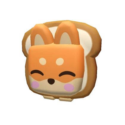 Bread Shiba Shoulder Pet!