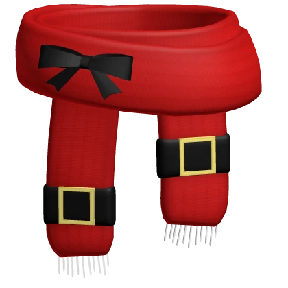 Christmas Santa Scarf