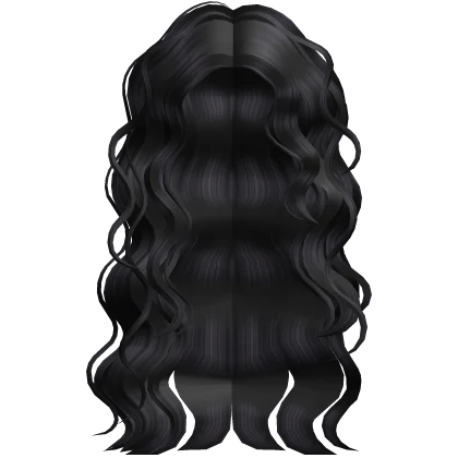 Curly Messy SuperStar Gel Black Hair