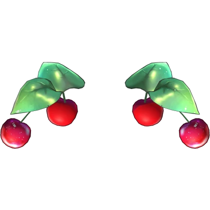 Sakura Miku Cute Jelly Glassy Cherry Hair Tie