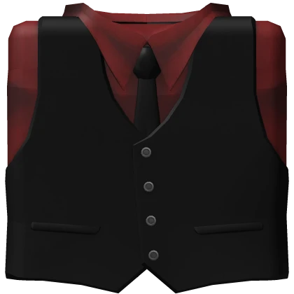 Red Suit w/ Black Vest