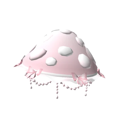  Pink Cute Cottagecore Mushroom Hat