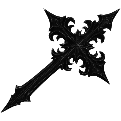 Onyx Gothic Cross (PBR)