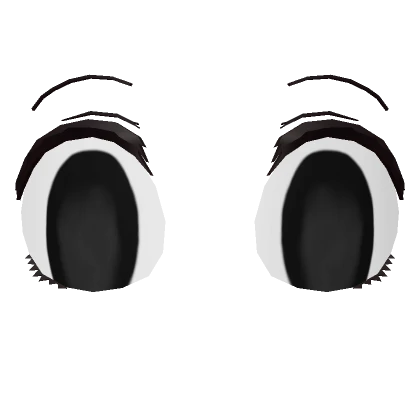 Empty Black Anime Eyes