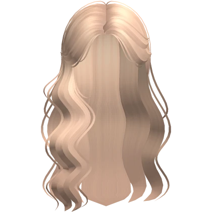 Blonde Wispy Wavy Summer Hair