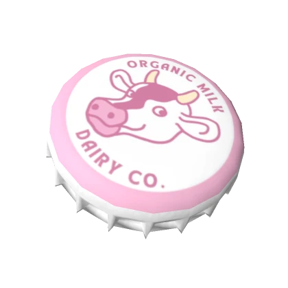 Strawberry Milk Bottle Top