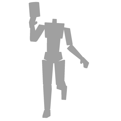 Headless kawaii Halloween Holding Head Idle Emote