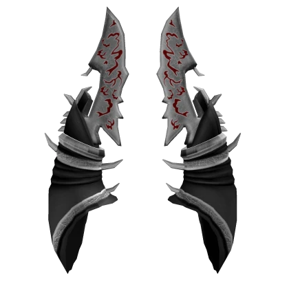 Sharp Demon Black Horns 