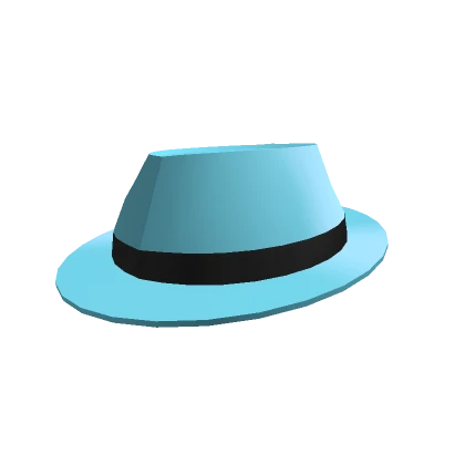 Ice Shiny Fedora