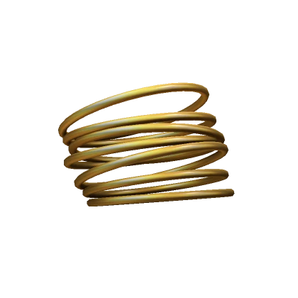 3.0 Left Arm Simple Bracelet Set - Gold