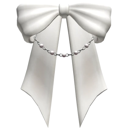 Basic White Hair Bow