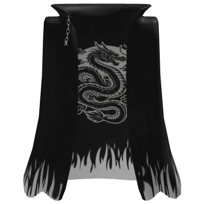 Dragon Samurai Black Haori