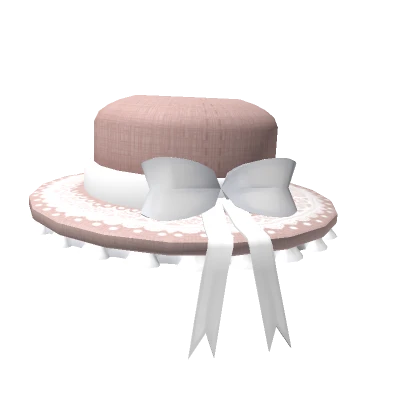 Frilled Summer Hat