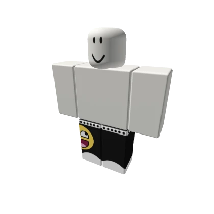 Classic Old Roblox OG Epic Face Pants 2012