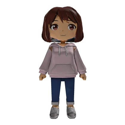 [😊] Cute Cardboard Shoulder Anime Girl