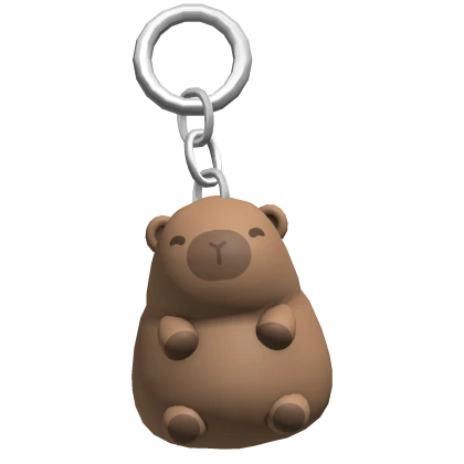 Capybara Keychain