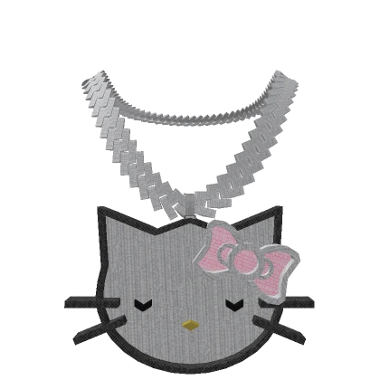 ICED OUT Trendy Kitty Chain