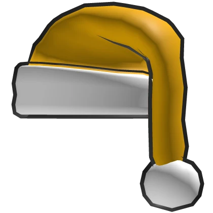 Gold Santa Hat