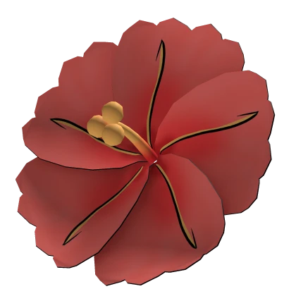 Brazilian Miku Hibiscus flower