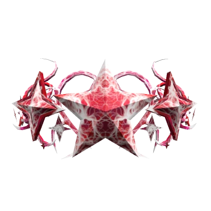 Red Electro Star Cyber Sigil Crown