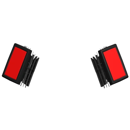 Red Shoulder TV Armor - Skibidi Toilet