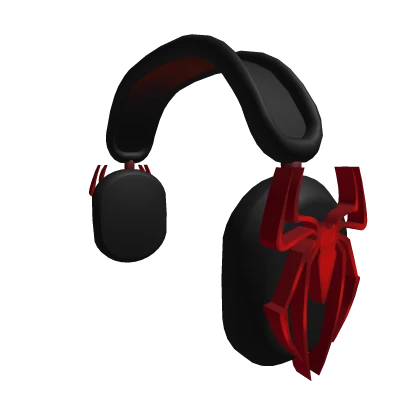 Red Spider Headphones (BLACK)