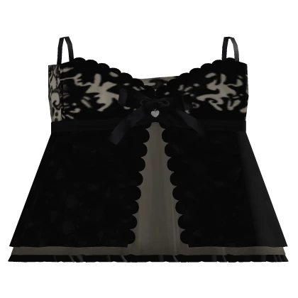 ♡ : fatal horror protagonist gothic doll dress