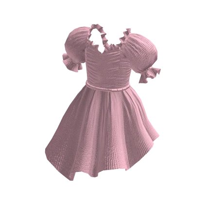 Pink Cute Mini Dress