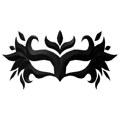 [1.0] Black Ball Masquerade Mask