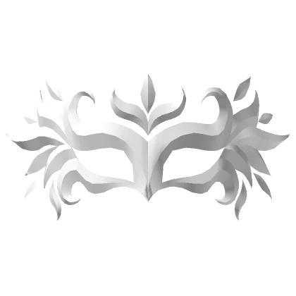 [1.0] White Ball Masquerade Mask