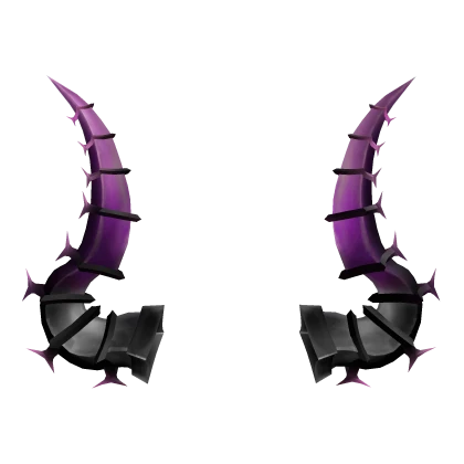 Purple Fiery Horns of the Netherworld